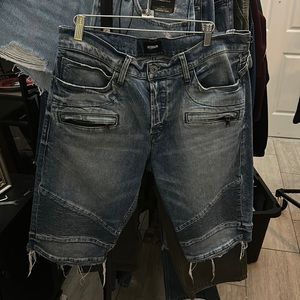 Hudson men’s blue Jean shorts